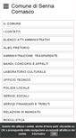 Mobile Screenshot of comune.sennacomasco.co.it